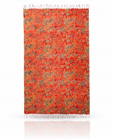 Палантин Женский S-BUTTER.GRAFITI/RED